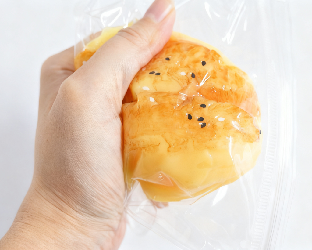 Sesame and Pork Floss Bread squishy