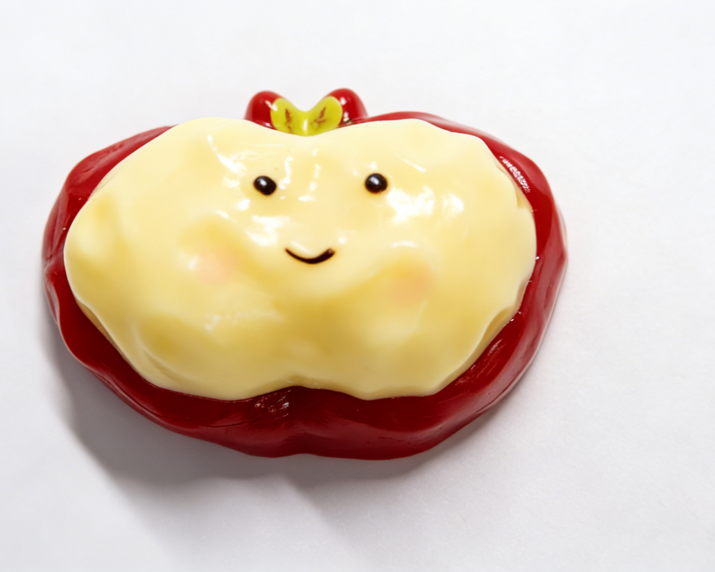 Cute apple-shaped face Squishy